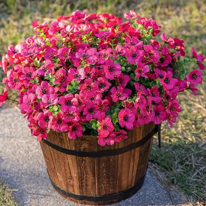 💖Summer Hot Sale 49%OFF🌺UV Resistant Colorful Artificial Flower (Zero Pollen Allergies)