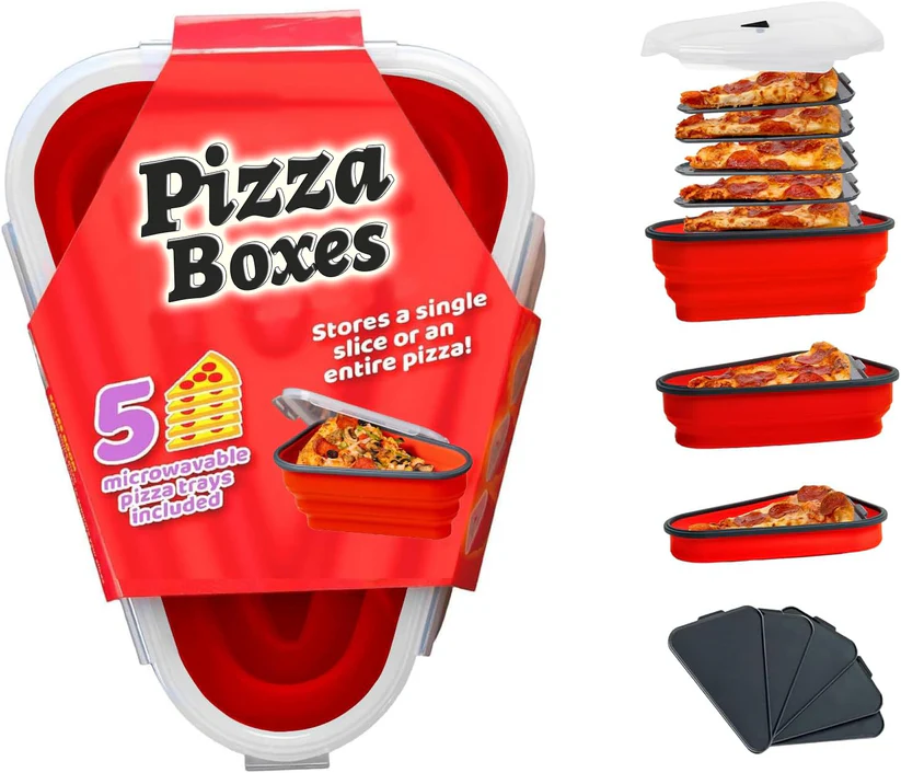 🍕Pizza storage container - no more pizza boxes in the fridge