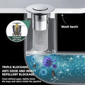 Isolate odor and prevent cockroaches-Stainless Steel Floor Drain Filter