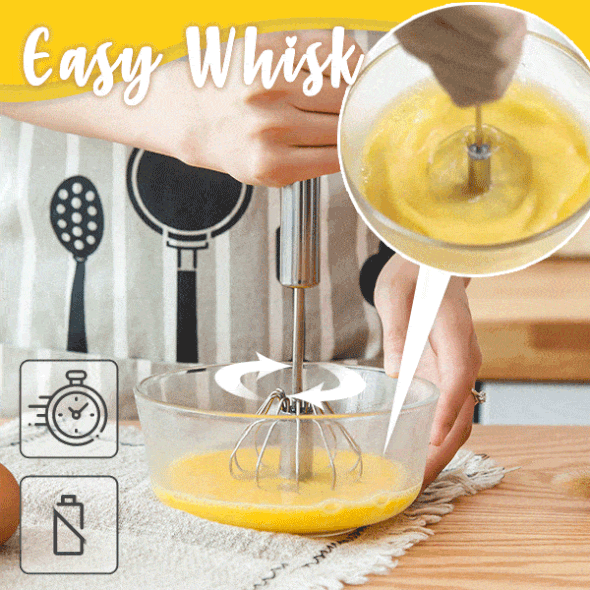 🔥Selling Fast — 50,000+ Sold | Stainless Steel Easy Whisk for Effortless Mixing in Seconds
