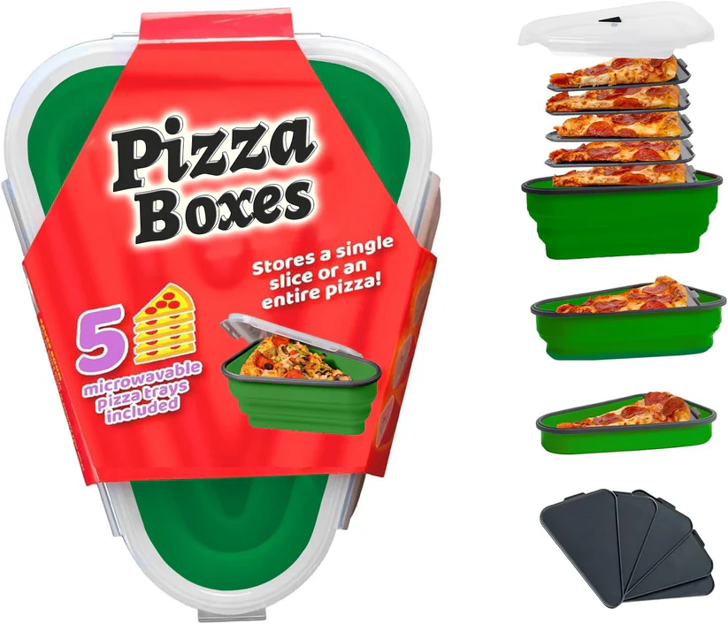 🍕Pizza storage container - no more pizza boxes in the fridge