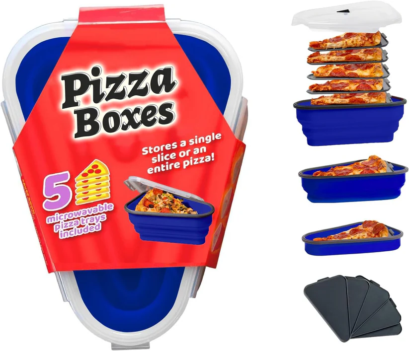 🍕Pizza storage container - no more pizza boxes in the fridge