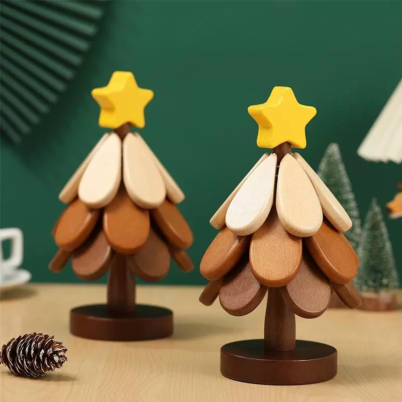 🔥Artisanal Wooden Coasters Trivets Set