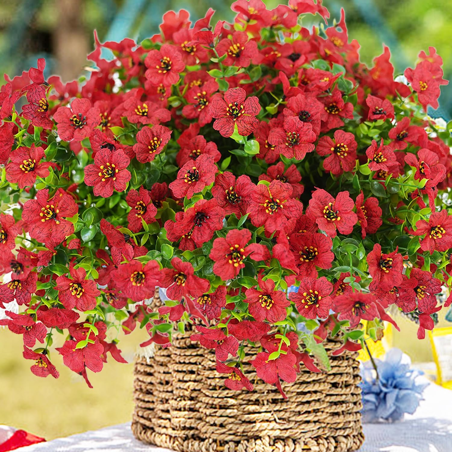 💖Summer Hot Sale 49%OFF🌺UV Resistant Colorful Artificial Flower (Zero Pollen Allergies)