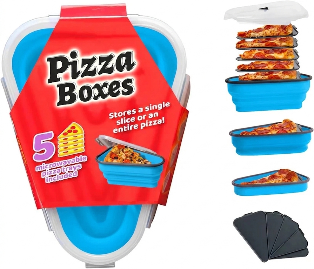 🍕Pizza storage container - no more pizza boxes in the fridge