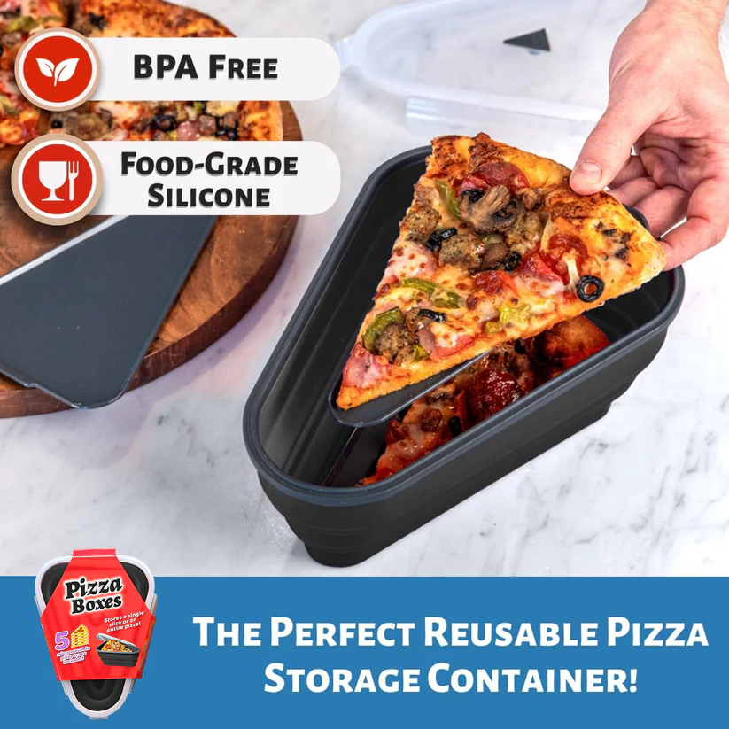 🍕Pizza storage container - no more pizza boxes in the fridge