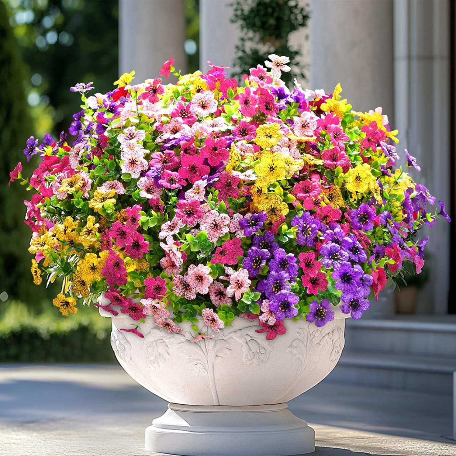 💖Summer Hot Sale 49%OFF🌺UV Resistant Colorful Artificial Flower (Zero Pollen Allergies)