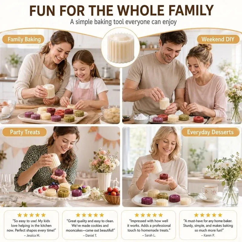⚡50K+ Sold 🔥 Selling Fast – Creative Double-Ended Pastry Mold