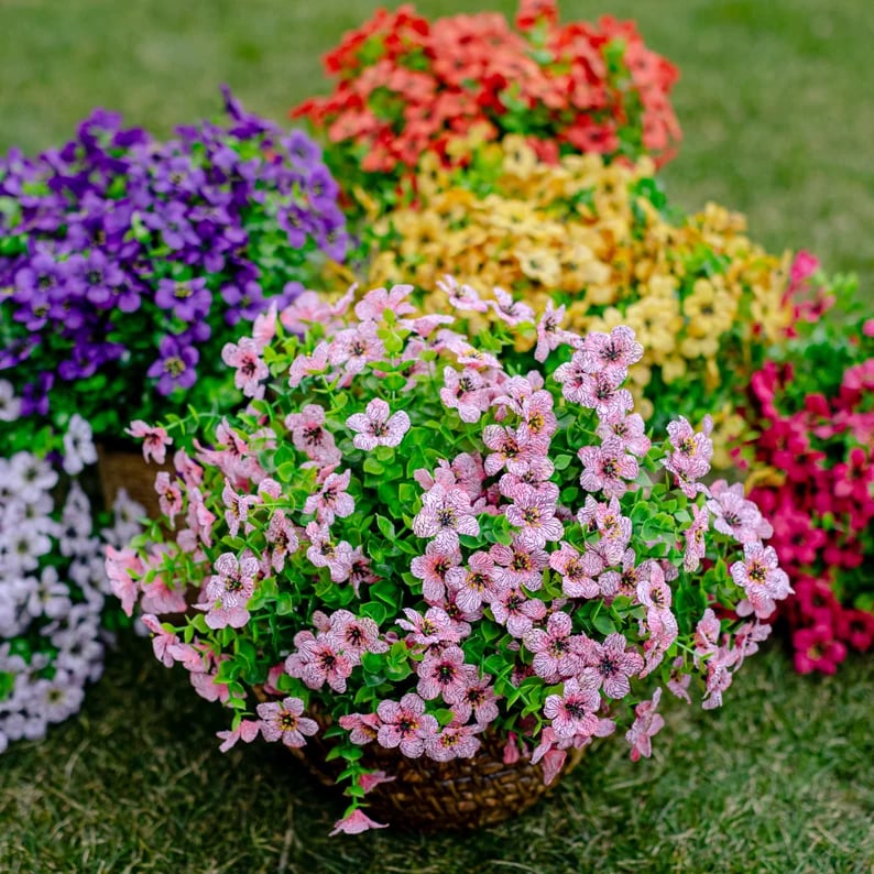 💖Summer Hot Sale 49%OFF🌺UV Resistant Colorful Artificial Flower (Zero Pollen Allergies)