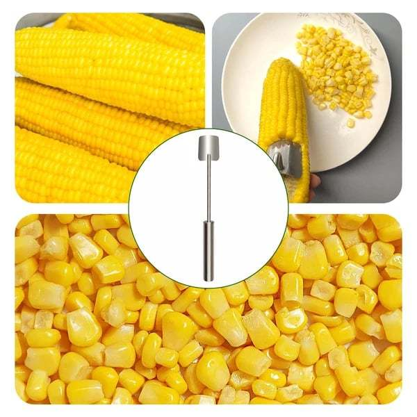 🔥SELLING FAST! ⚡50K+ SOLD - Stainless Steel Corn Stripping Tool