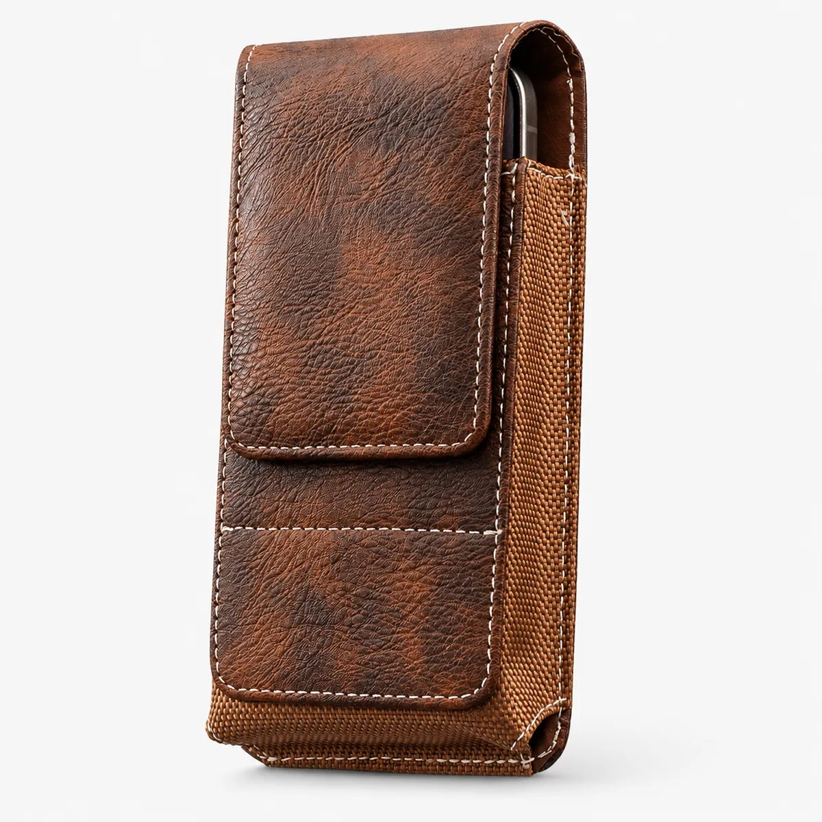 💥LAST DAY SALE 50%OFF📱Waist Belt Cell Phone Pouch - Multi-Pocket Leather Holster with Card Holder