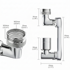 🔥Rotating 1080° robotic arm faucet (universal model)