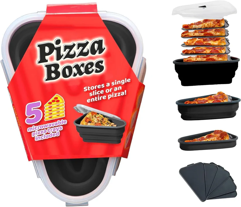 🍕Pizza storage container - no more pizza boxes in the fridge