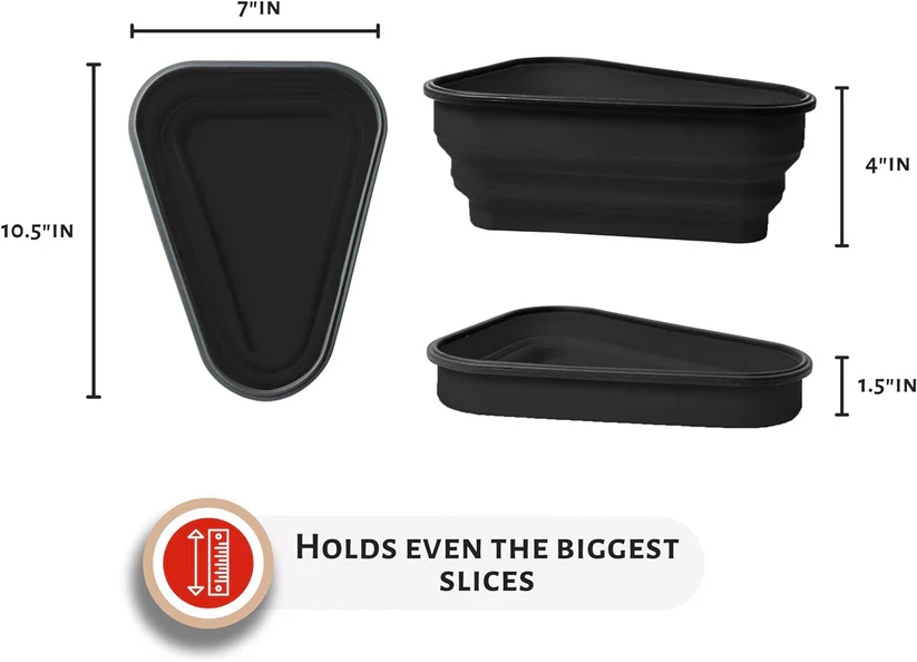 🍕Pizza storage container - no more pizza boxes in the fridge