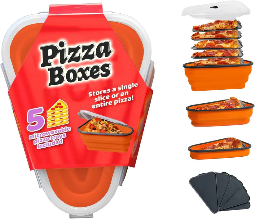 🍕Pizza storage container - no more pizza boxes in the fridge