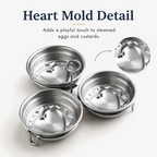 ⚡50K+ Sold 🔥Selling Fast – Egg Steamer Set