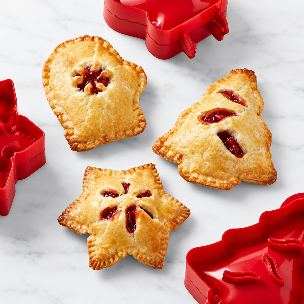 🔥50K+ Sold ✨Selling Fast – Holiday Mini Pie Mold