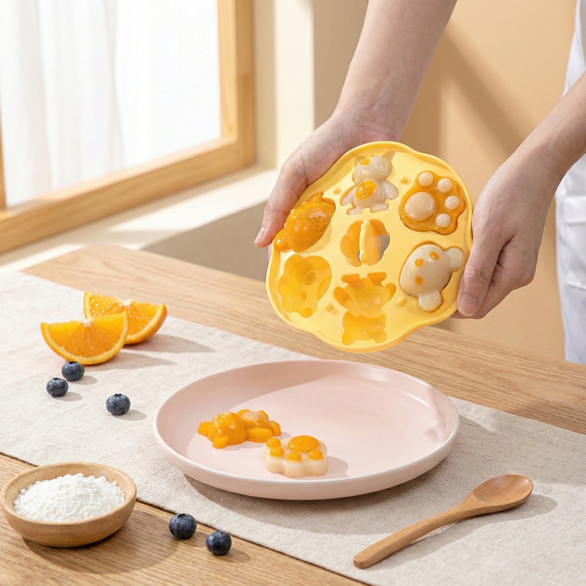 Silicone Baby Steamed Cake Mold