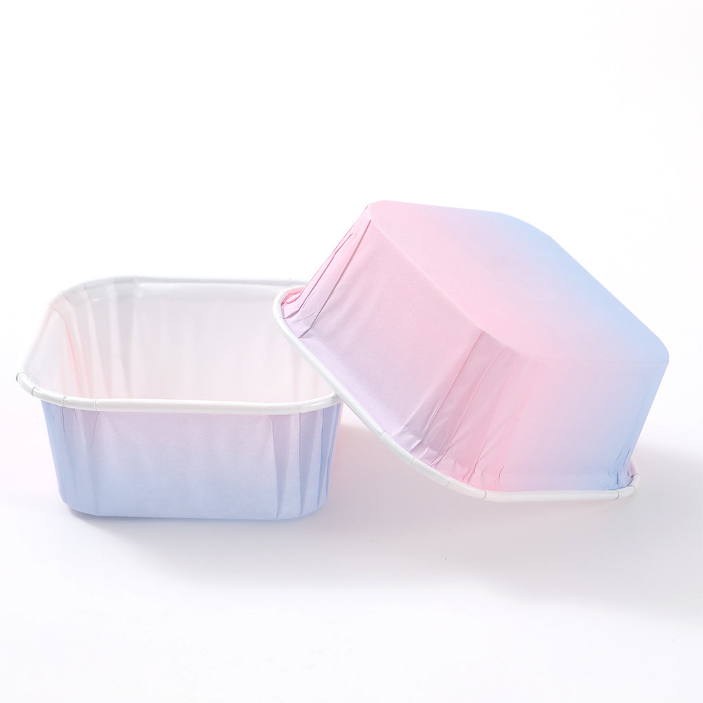 Oven-Safe Square Baking Paper Cups