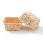 Oven-Safe Square Baking Paper Cups