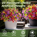 💖Summer Hot Sale 49%OFF🌺UV Resistant Colorful Artificial Flower (Zero Pollen Allergies)